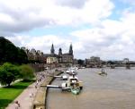 Dresdens Elbe river port