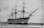 HMS Victory Afloat