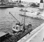 Crane in action at Karlskrona..