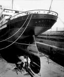 Aquitania in Gladstone Dock