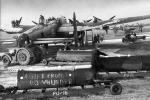Lancaster Loading Bombs