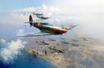 Spitfires Escorting Bombers