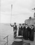 Swinging the Lead in HMS Hood