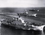 HMS EAGLE, HMS BULWARK and HMS ALBION