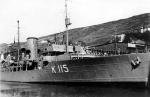 HMCS  LEVIS K115