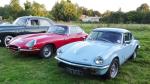 My Triumph GT6 and another Jaguar