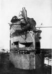 U-48 damaged conning tower