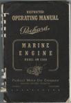Packard Marine Engine Operating Manual.