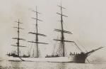 UNKNOWN 3-MASTED FULLY RIGGED SHIP