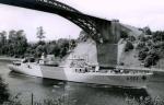 Belgian navy support ship A 961 ZINNIA