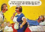 SAUCY SEASIDE POSTCARD .