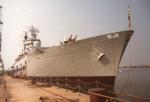 TIN WITH NAVY SHIP PHOTO,S