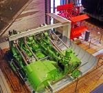 Paddle steamer engine