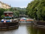 Lock of Prague-Smichov