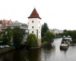 Ship canal of Prague-Smichov
