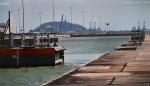 Panama canal lock