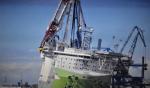 Crane accident in Rostock