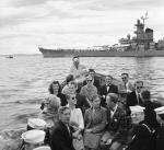 Visitors to USS IOWA