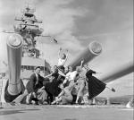 Visitors to USS IOWA