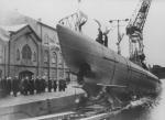 Submarine launched at the Kockum yard in 1941
