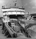 Loading cars in Malm harbour