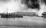 Akershus salutes HMS CORNWALL