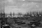 Port of Ystad in 1905
