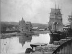 Port of UDDEVALLA around 1915