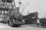 Steam locomotive SJN and Ship Wallonia