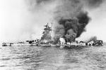 Admiral Graf Spee on Fire