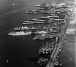 Auckland Wharves Ships