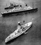 BERENGARIA + HMS REVENGE