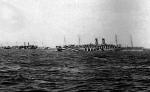 Camouflaged Ships