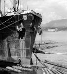 Cleaning Ships Bow