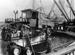 German Lorry aboard Transport