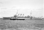 HMAS Canberra + Tug Racer