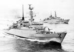 HMS Amazon + HMS Antelope