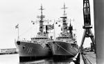 HMS Ariadne + HNLMS Evertsen