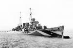 HMS Delhi on Bouy