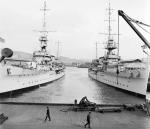HMS Diomede + HMS Dunedin