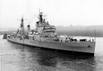 HMS Tiger Departing  Clydeside
