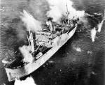Japanese Ship Stern Blown Away