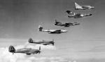Lightning, Gloster Javelin, Hawker Hunter, Gloster Meteor, Spitfire, Hurricane