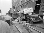 Locomotive Hits Truck