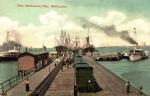 Melbourne Pier 1908