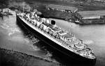 Queen Mary Aground