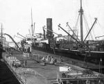 Ship at East London