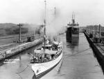 Ships in Panama Canal