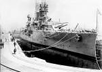 USS Utah in Drydock