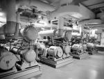 USS Sylvania Fridge Compressor Room